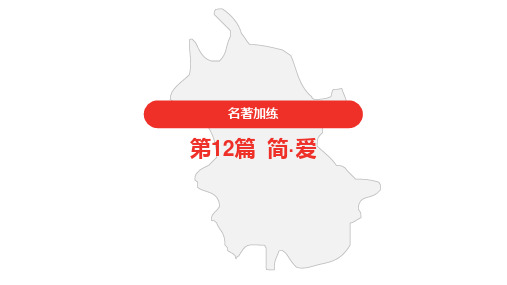 2021年中考语文复习 名著加练 第12篇 简·爱