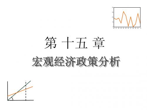 西方经济学十五章宏观经济政策