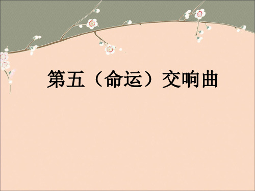 第五(命运)交响曲课件2