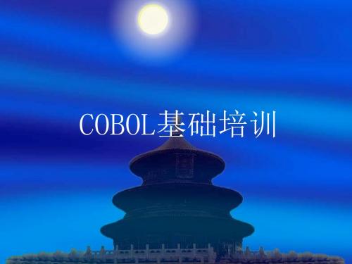 mf培训课件——cobol_new