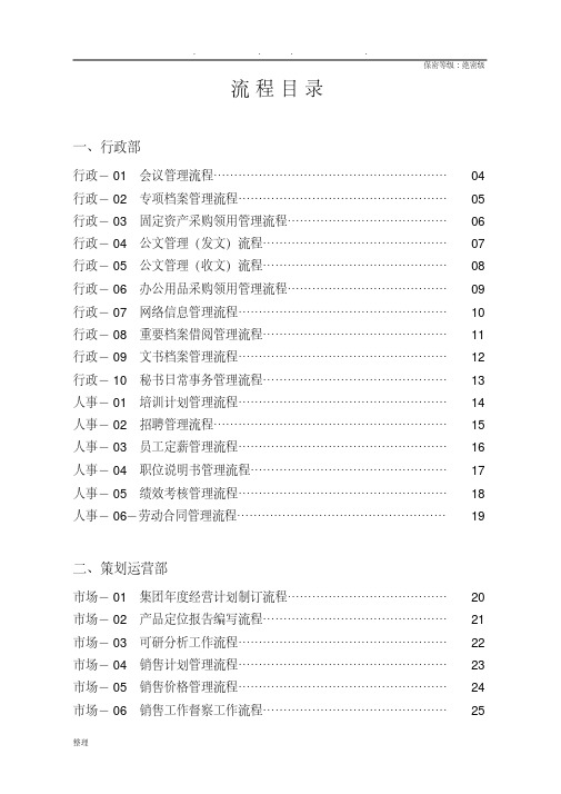 碧桂园集团全套管理流程图.pdf