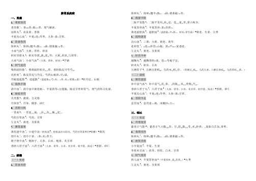 中医内科学·脾胃系疾病方歌