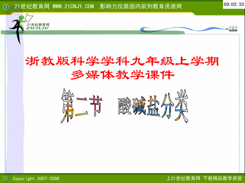 1.酸碱盐分类