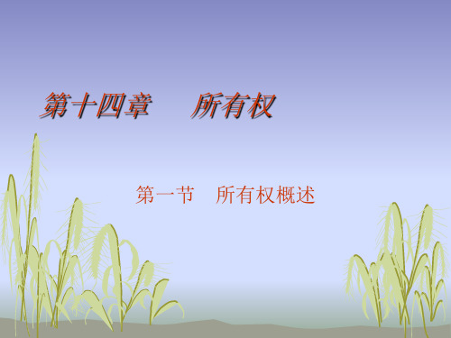 所有权