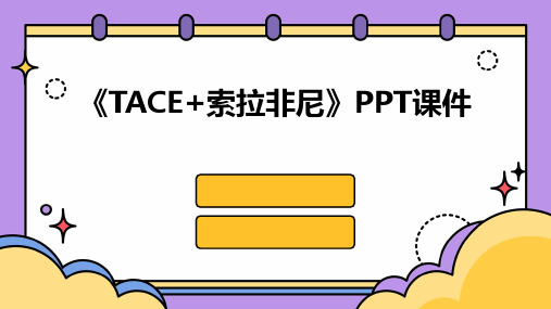 《TACE+索拉非尼》课件