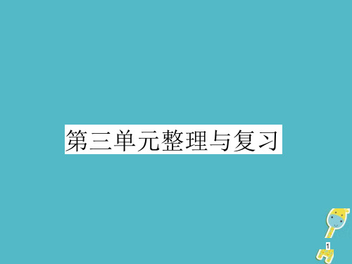 八年级道德与法治上册第三单元勇担社会责任整理与复习课件