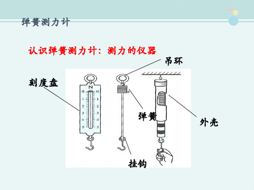 科学知识：弹簧测力计使用须知-完整版PPT课件