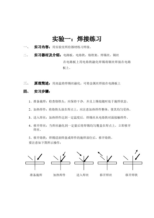 电装实习报告书附件