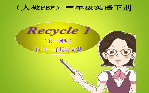 人教版PEP小学英语四年级下册Recycle1(Unit1-3单词与句型)