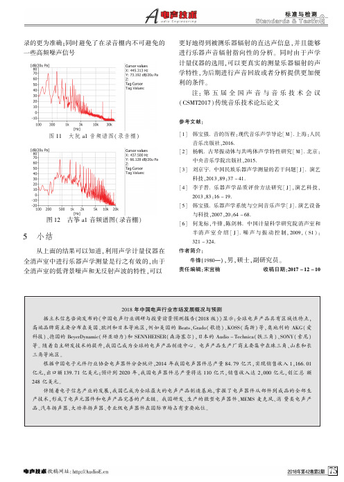 2018年中国电声行业市场发展概况与预测