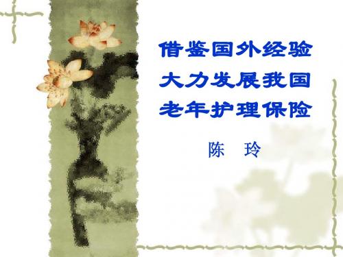 借鉴国外经验大力