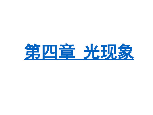 2020年春荆州市松滋八宝中学中考专题复习光现象(共30张PPT)