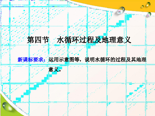 (新教材)2020版新课程同步中图版高中地理必修第一册新学案：第四节 水循环过程及地理意义