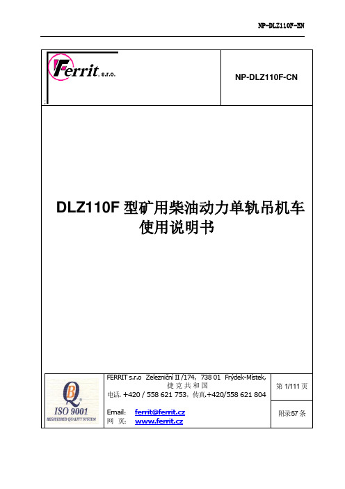 DLZ110F使用说明(中文)