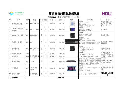 HDL 智能系统配置 19.3.17 - 副本