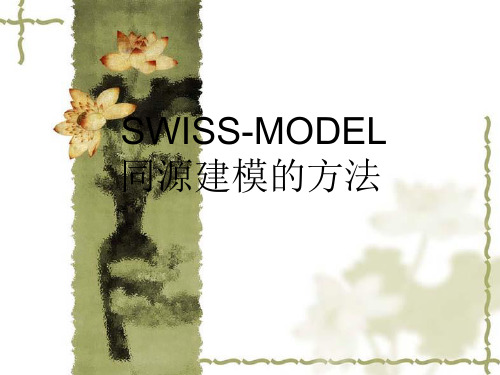 swiss-model的使用