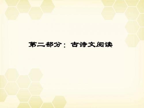 安徽省高三语文一轮复习 专题十三 第一节文言实词专项课件