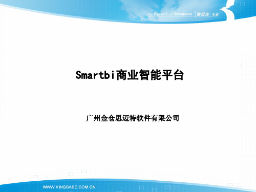 Kingbase_SmartBI简介