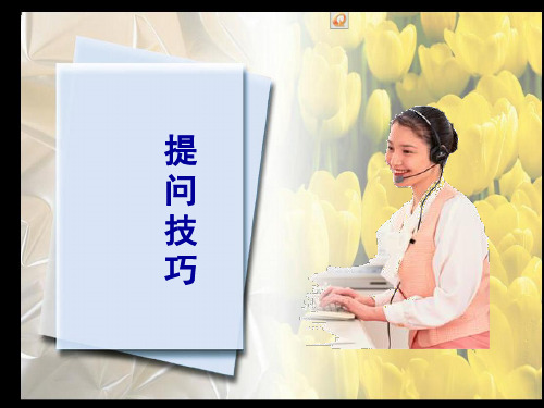 提问技巧(课堂PPT)