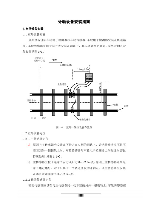 计轴设备安装指南