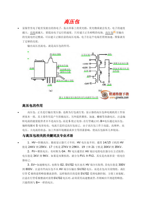 彩电高压包