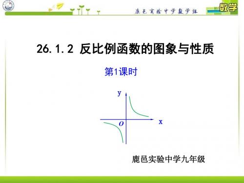 26.1.2反比例函数的图象与性质(1)