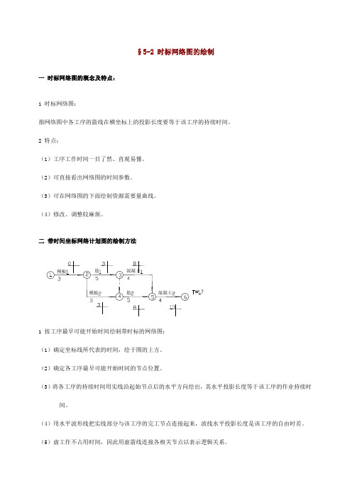 -项目管理-时标网络图