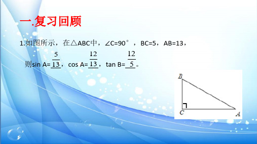 锐角三角函数应用.pptx