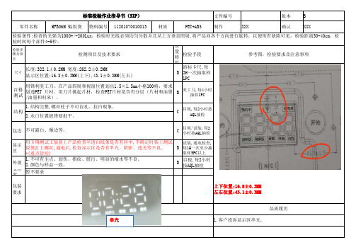 部品检验SIP