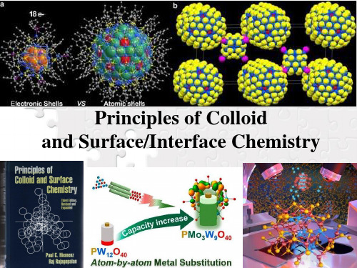 胶体与界面化学英文7Adsorption from Solution and Monolayer Formation 