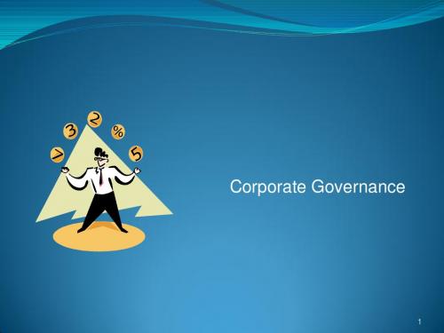 Corporate Governance Lecture