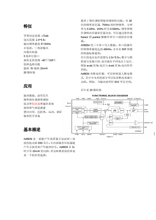 AD9834调制和脉冲调制介绍