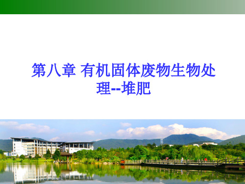 有机固体废物生物处理堆肥省名师优质课赛课获奖课件市赛课一等奖课件