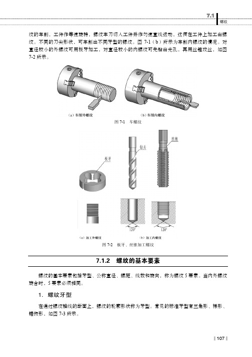 7.1.2 螺纹的基本要素_工程制图_[共2页]