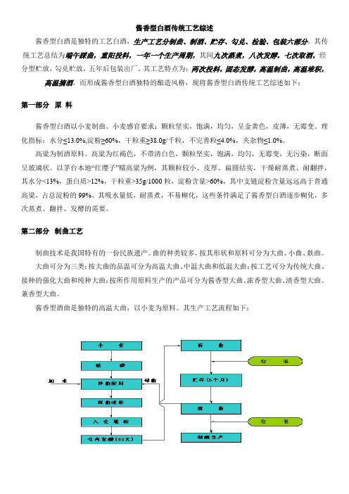 酱香型白酒生产工艺解说