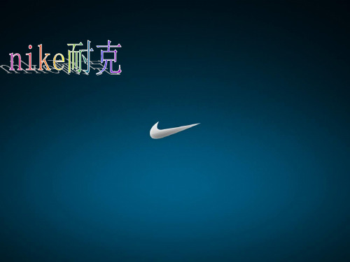 nike分析