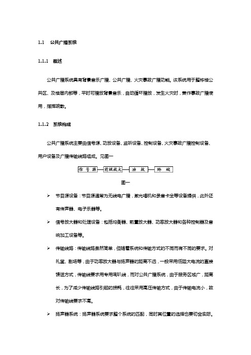 智慧楼宇公共广播系统