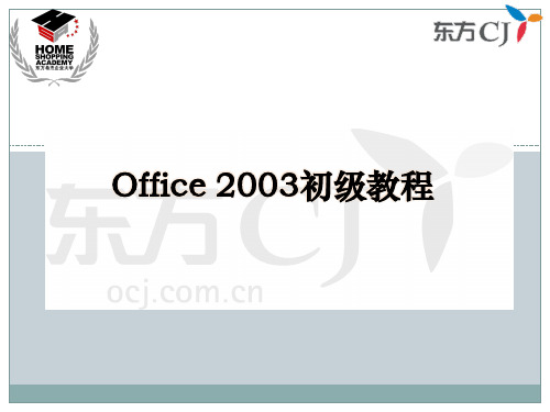 Office_2003_初级教程