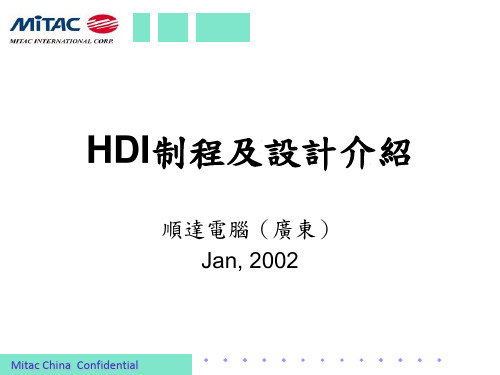 HDI流程(PCB)