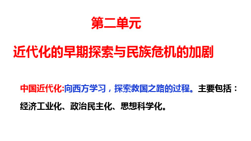 2.4 洋务运动和边疆危机  课件  2024-2025学年统编版八年级历史上册