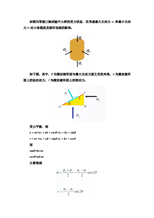 注岩笔记-勘察-(4)应力莫尔圆