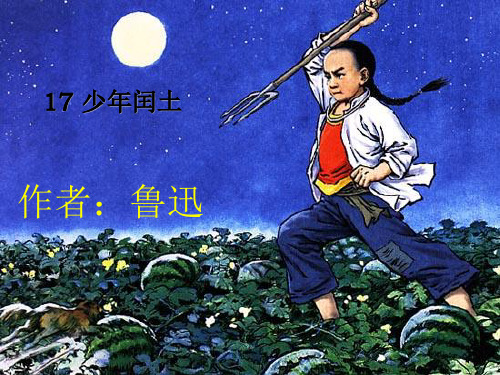 17少年闰土课件