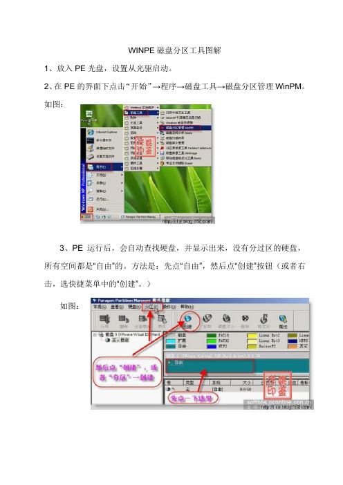 WINPE磁盘分区图解