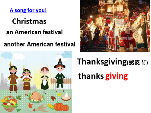 M4U1 Thanksgiving is my favourite festival