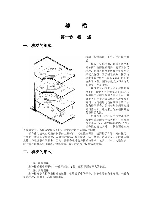 楼梯设计要点