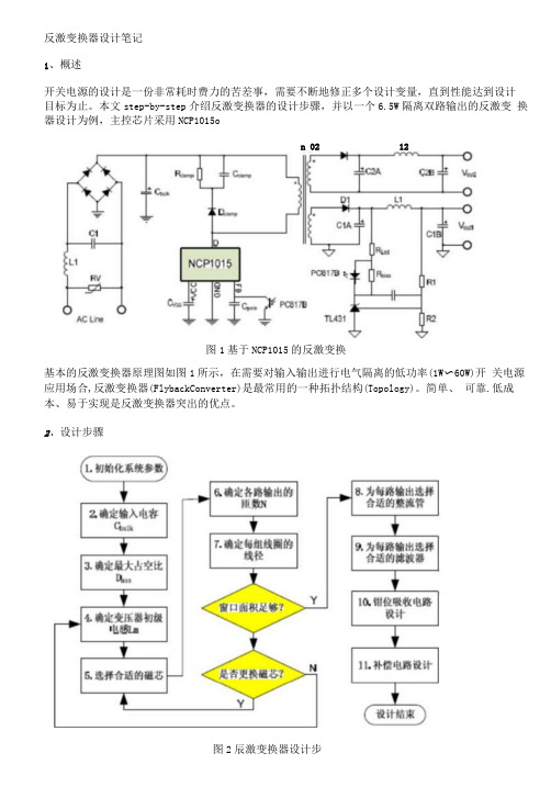 大牛开关电源设计全过程笔记