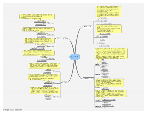 生物化学 思维导图