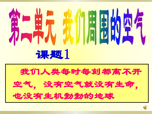 空气PPT课件