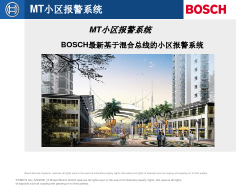 MT入侵报警系统专业版(BOSCH)