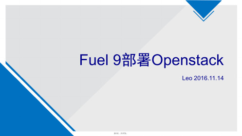 FUEL9部署OpenStack